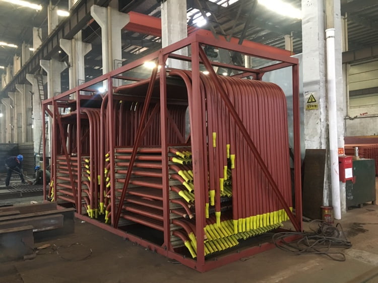 Cement Kiln WHB Finned Tube Bundles, Algeria