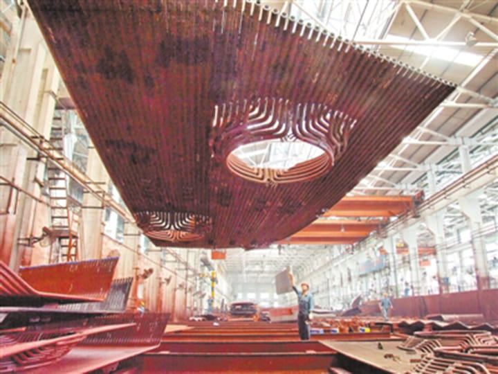 Panel tube bending and assembly