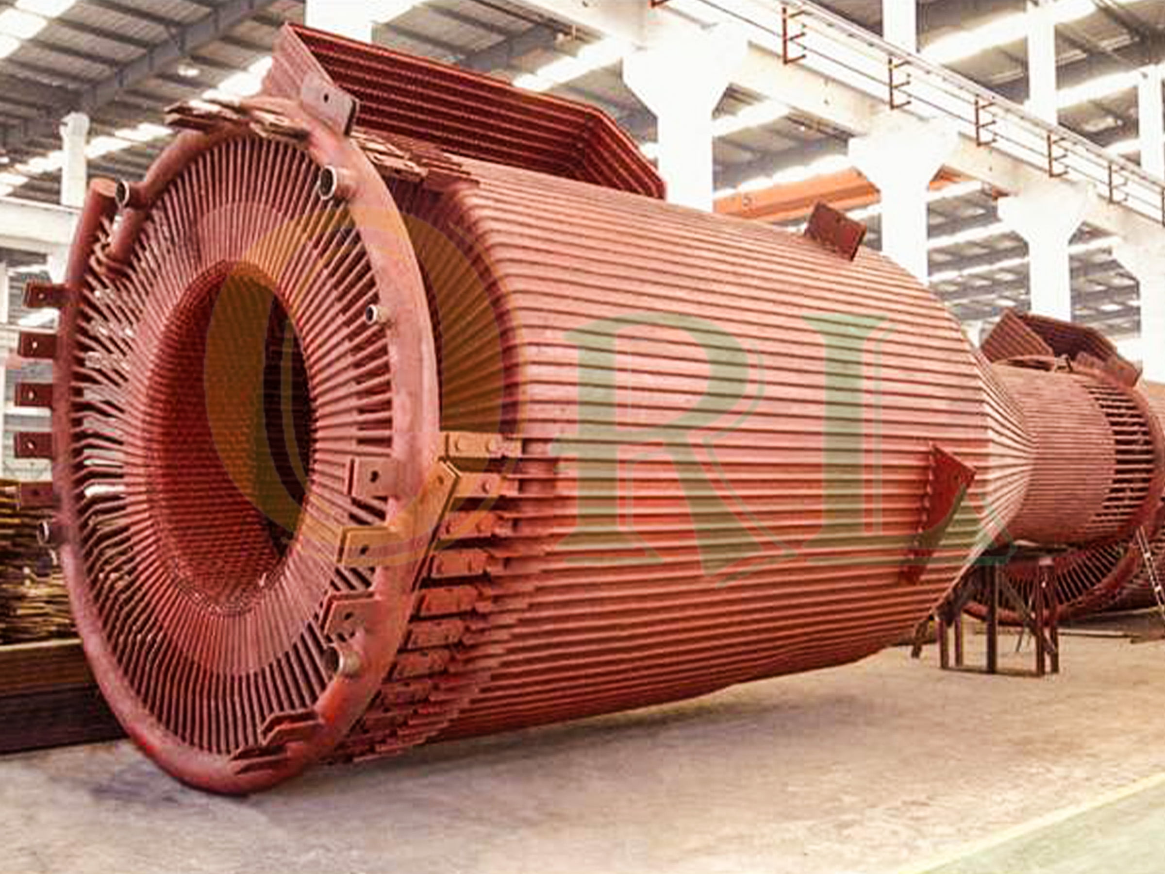 Cyclone separator fabrication detail