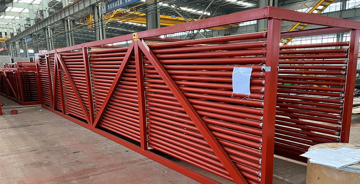 Superheater Installation