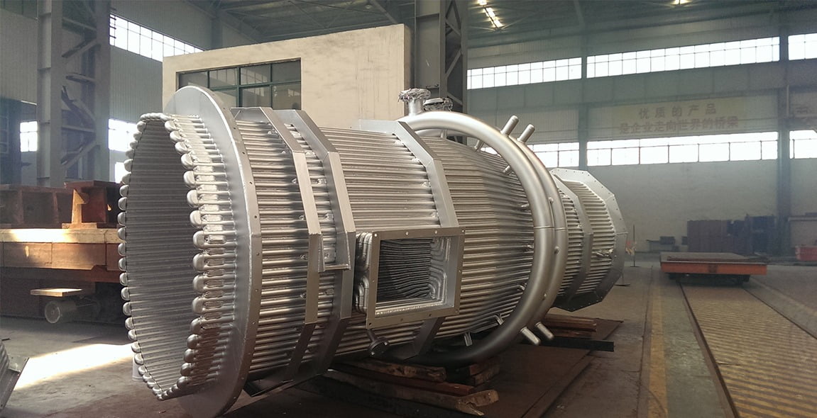 Heat exchanger assemblies for metallurgical waste heat recovery – Korea (2013)