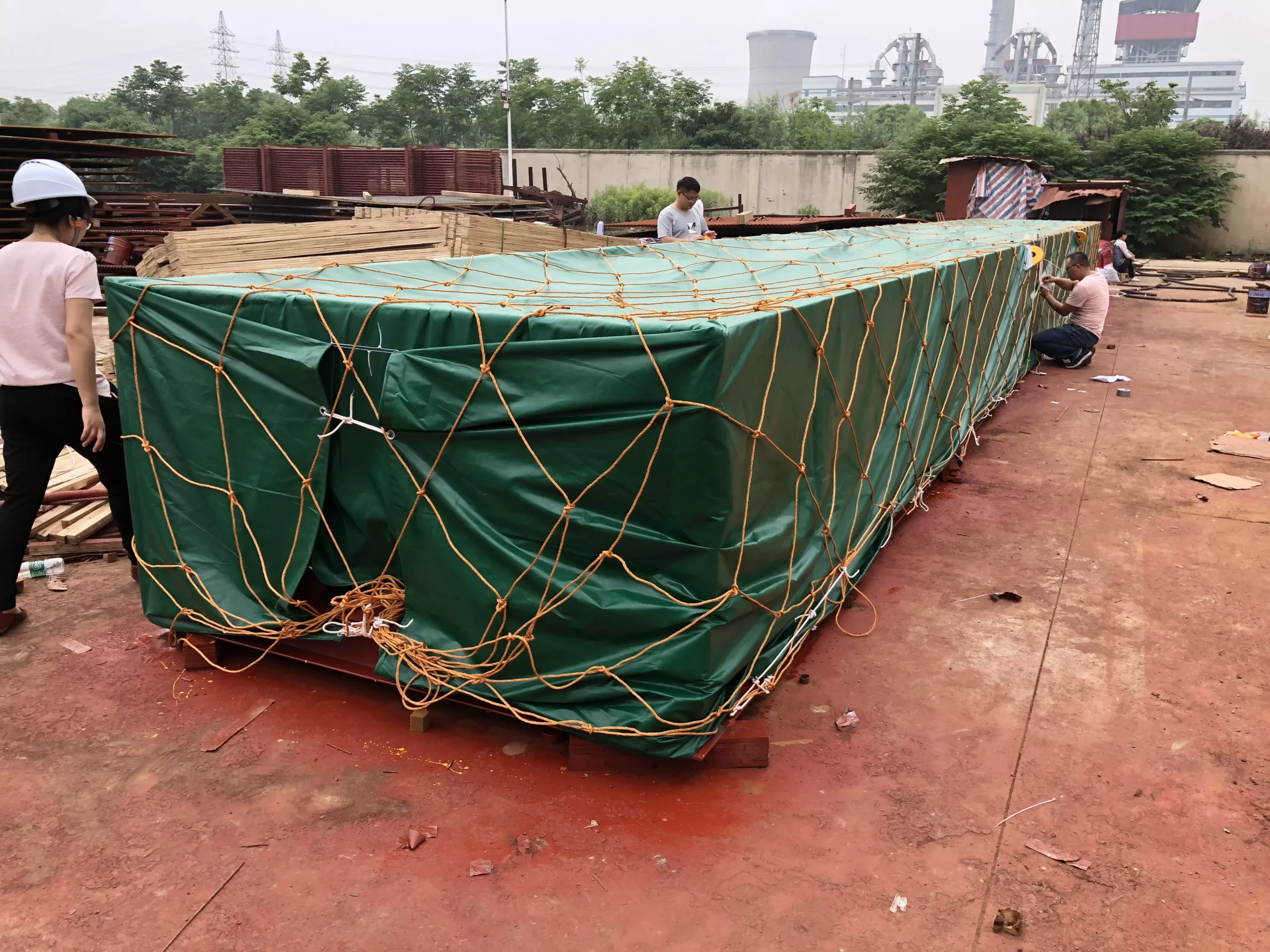 Water wall fabrication — Australia 2018