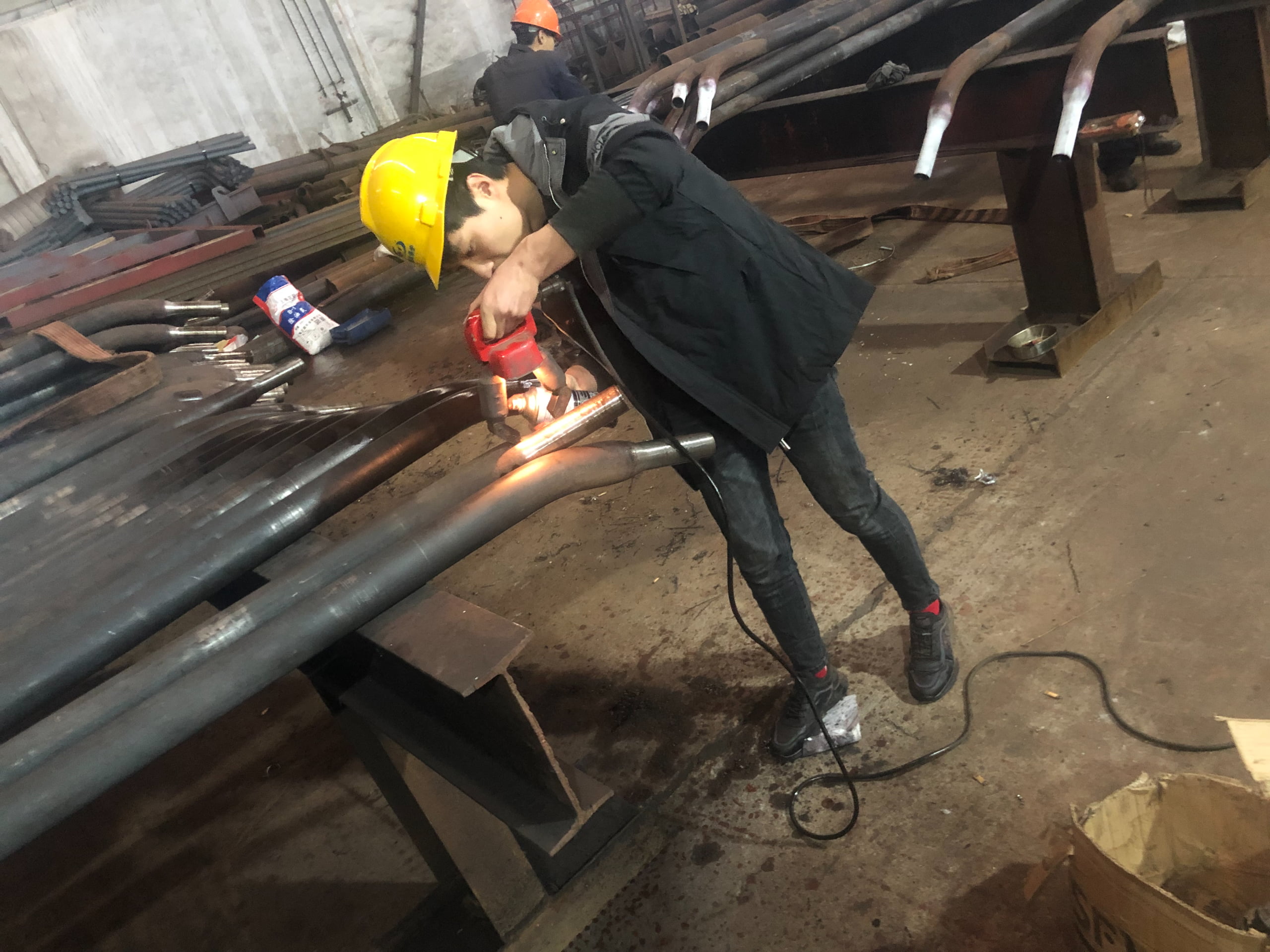 Convection tube bundle fabrication