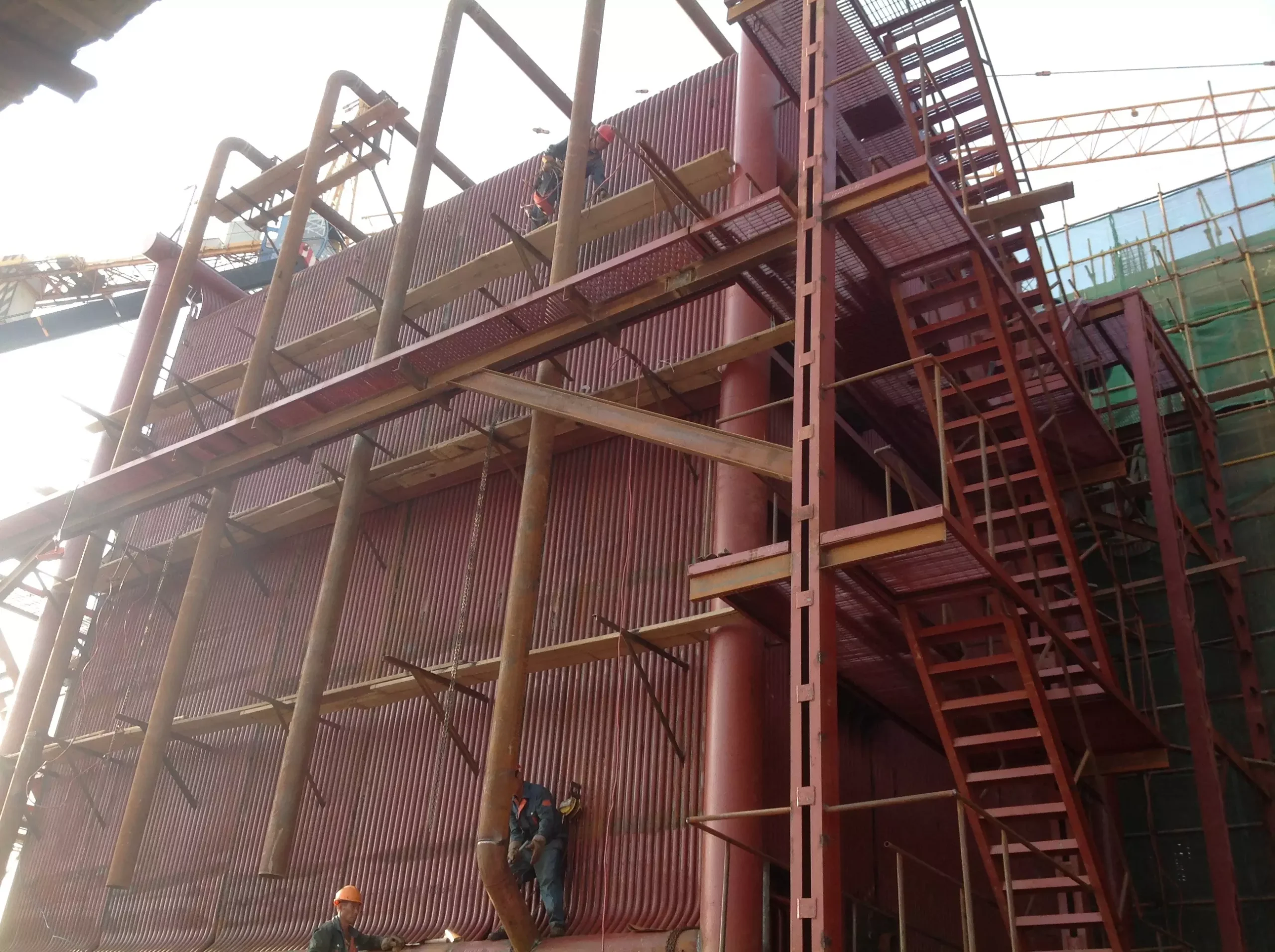 Corner Tube Boiler 2x75 t/h China