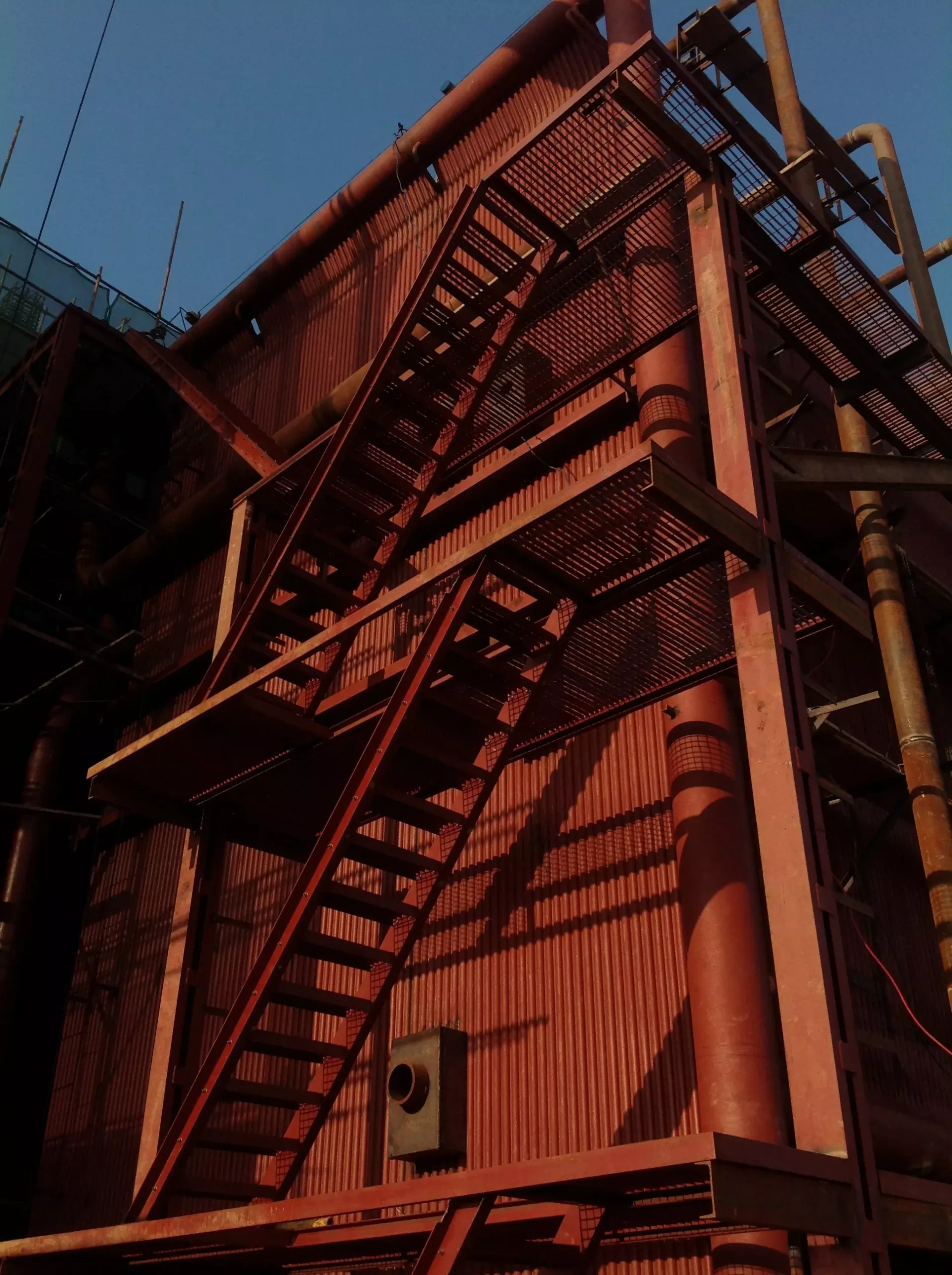 Corner tube boiler completed project - China (2018)