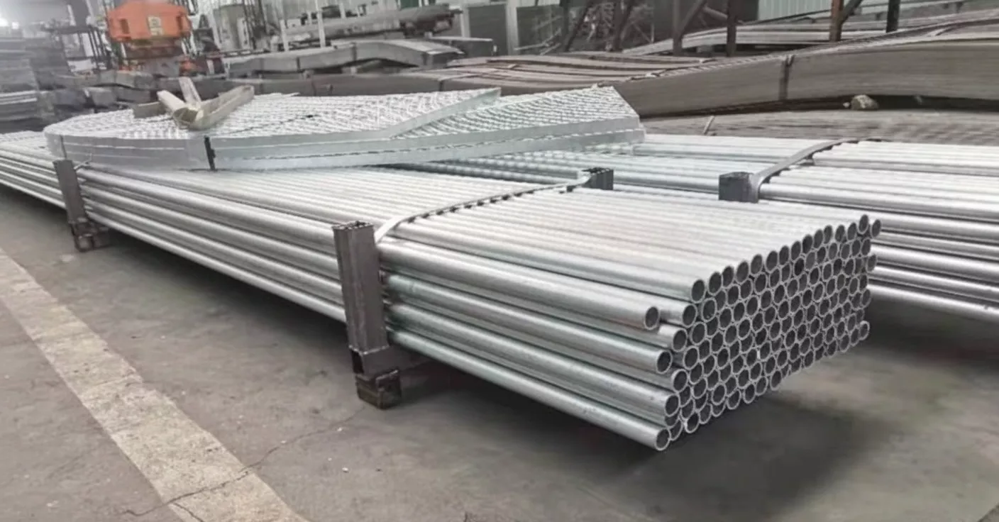 Boiler Platform Handrailing — ORL Power Structural Fabrication
