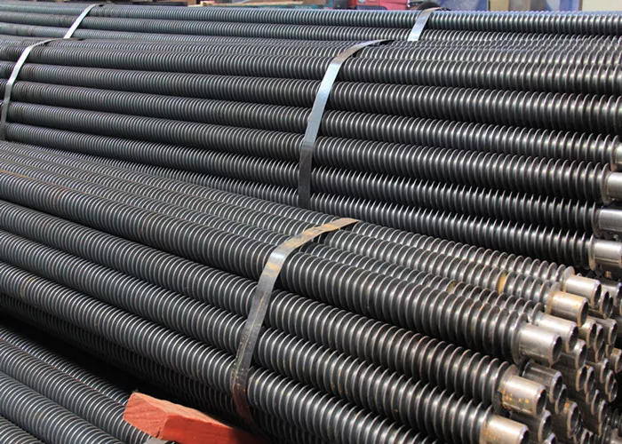 Spiral fin tubes — HF-welded helical fins for economizers and waste heat boilers